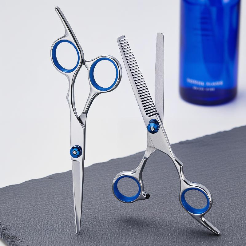 Grooming Scissors - ชุดกรรไกรตัดผม 6 นิ้ว กรรไกรซอยผมสำหรับช่างทำผมมืออาชีพ ช่างตัดผม และการดูแลเส้นผมที่บ้าน