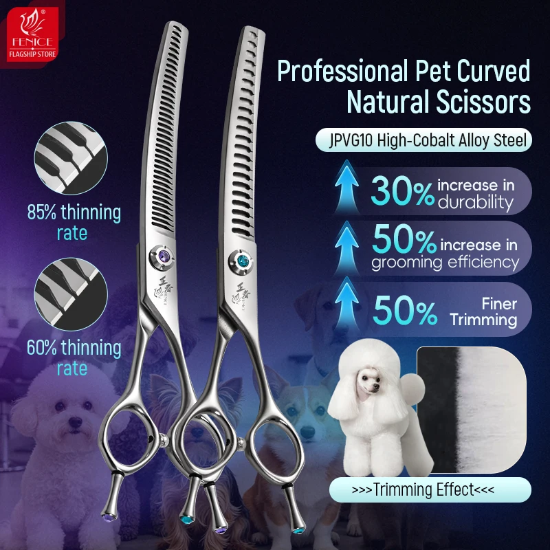 กรรไกรตัดแต่งขนสุนัข Fenice Ki - Grooming Scissors บทวิจารณ์และราคา