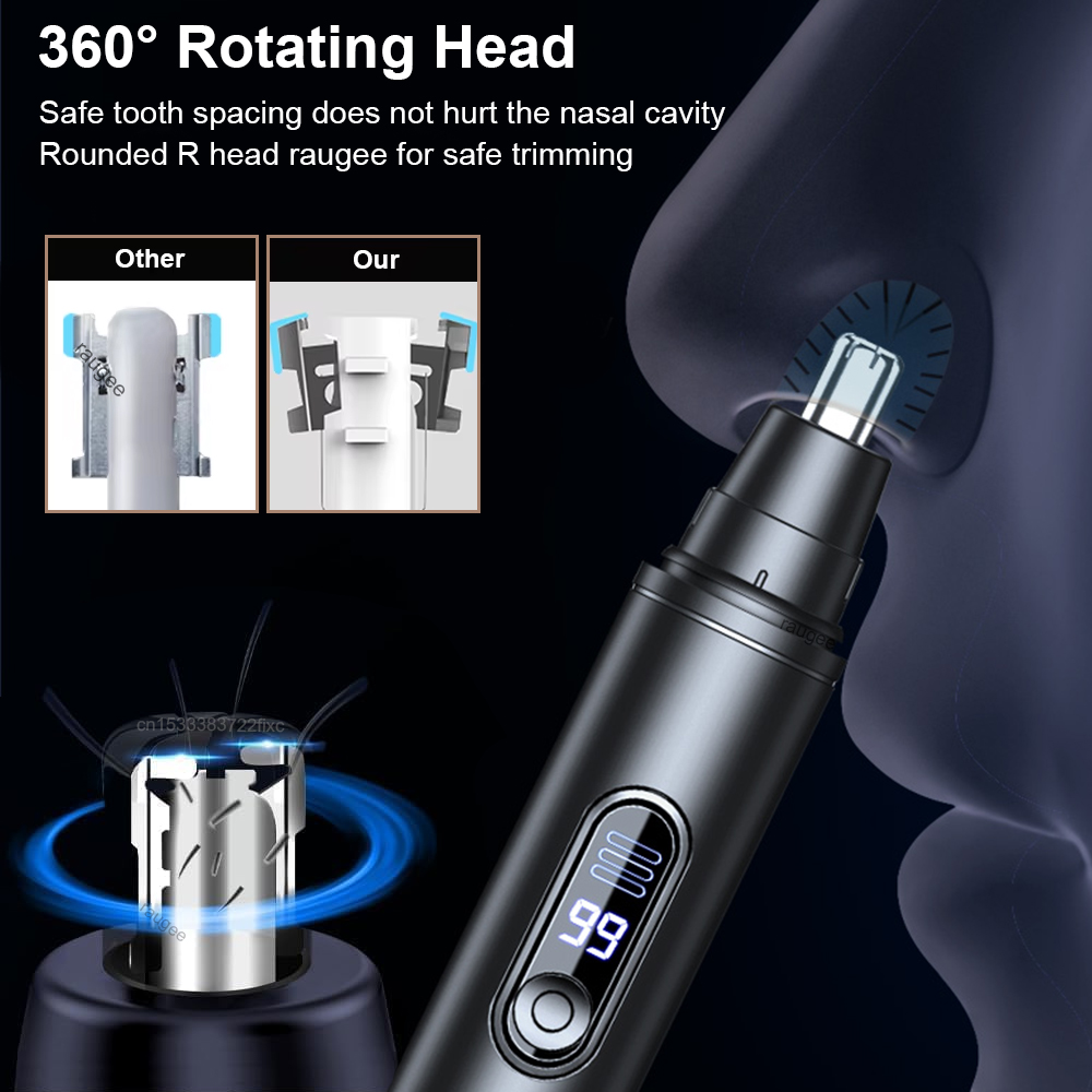 เครื่องตัดขนจมูกไฟฟ้าสำหรับผู้ - Nose Trimmer บทวิจารณ์และราคา