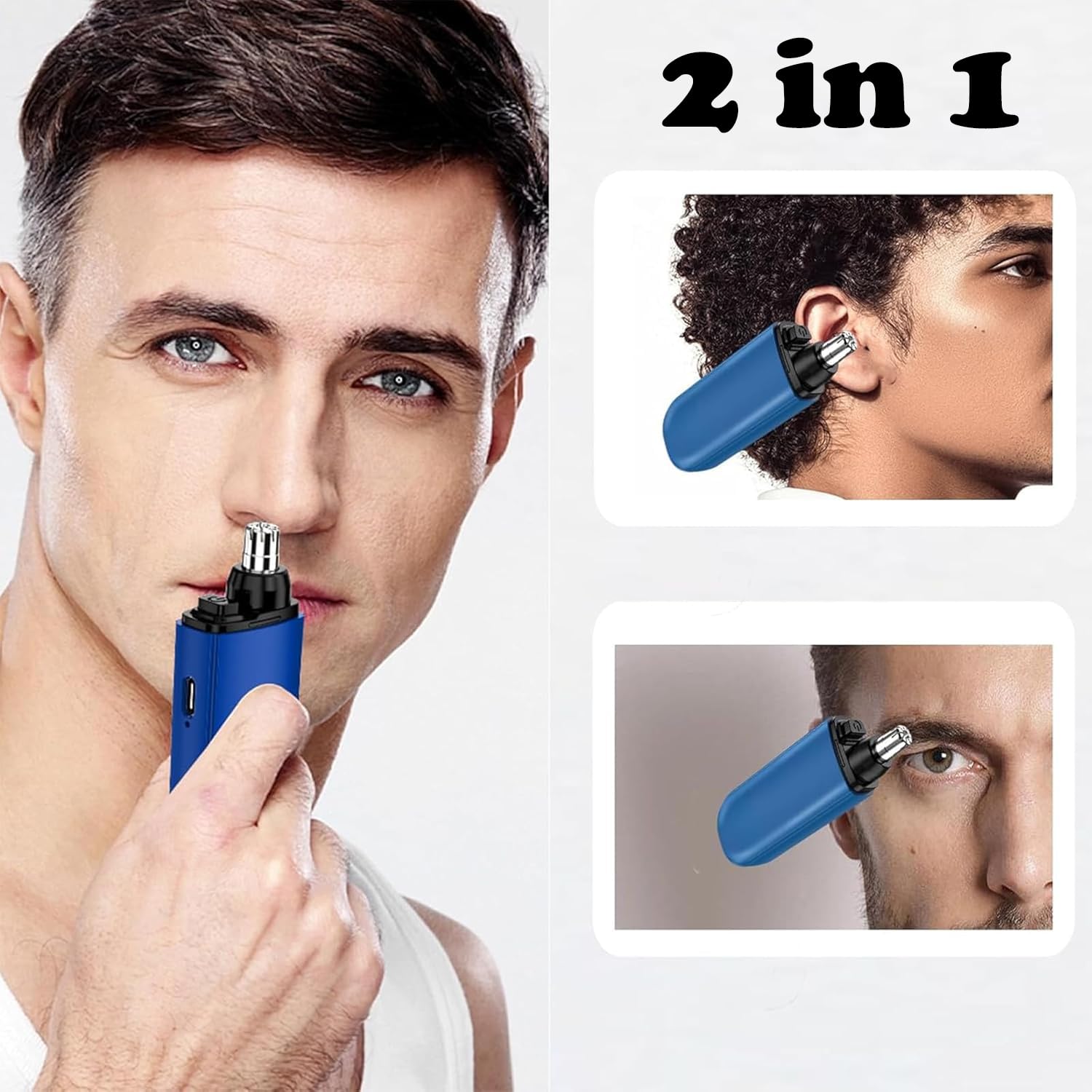 เครื่องตัดขนจมูกและหูแบบชาร์จ  - Nose Trimmer บทวิจารณ์และราคา
