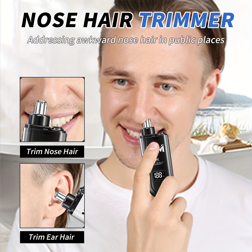 เครื่องตัดขนจมูกแบบพกพาขนาดเล็ - Nose Trimmer บทวิจารณ์และราคา